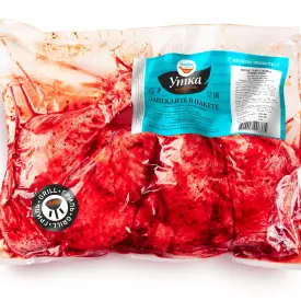 Окорочок утёнка в брусничном маринаде